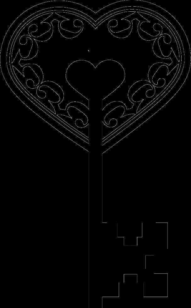 Heart-Key-PNG-Photo