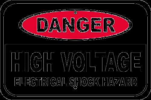 High Voltage Sign, Danger, Warning, Cautionary, Caution PNG