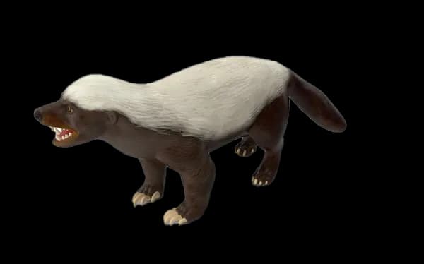 Honey Badger, Fearless, Fierce, Wild, Adaptable PNG