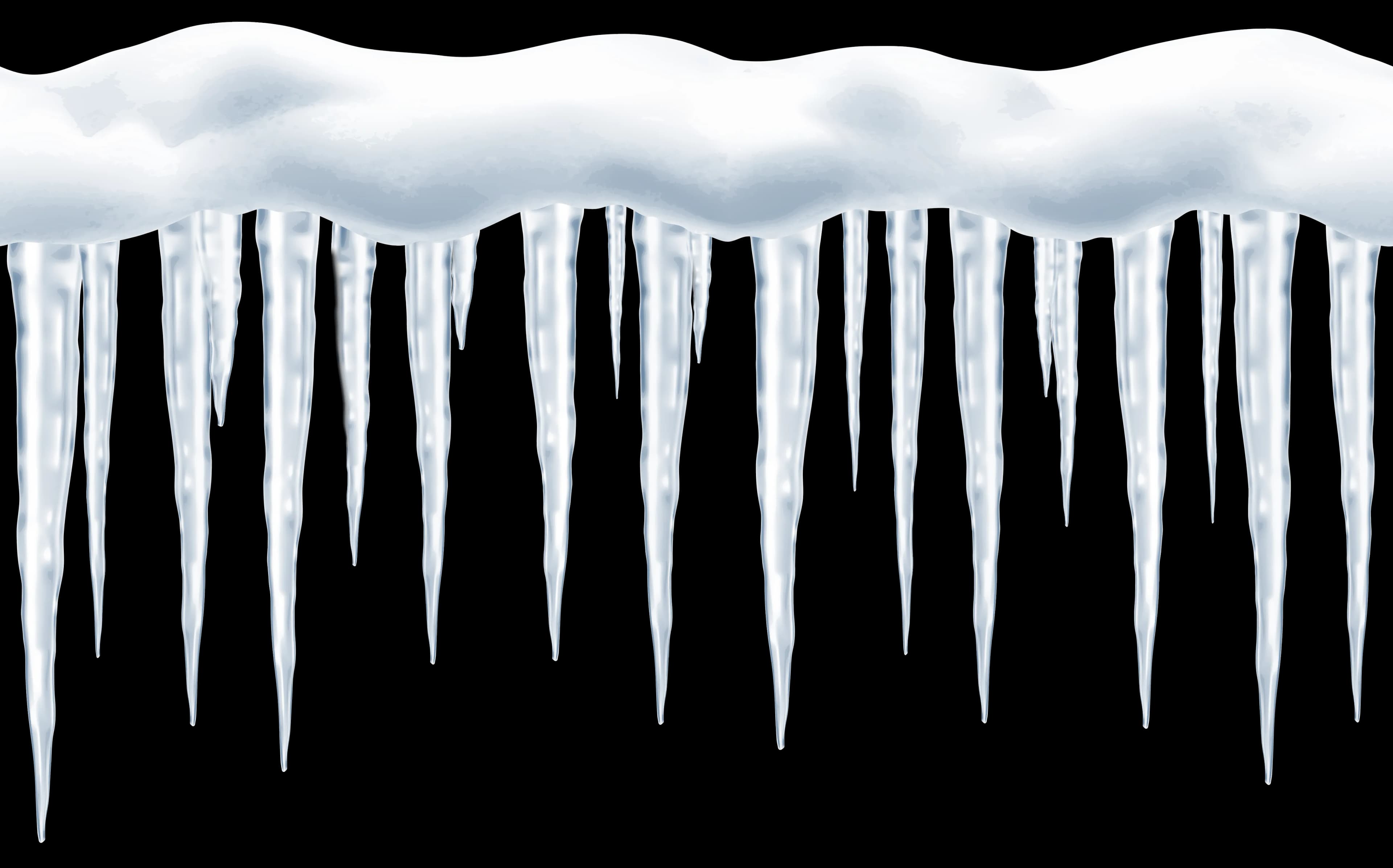Icicles-Transparent-Background