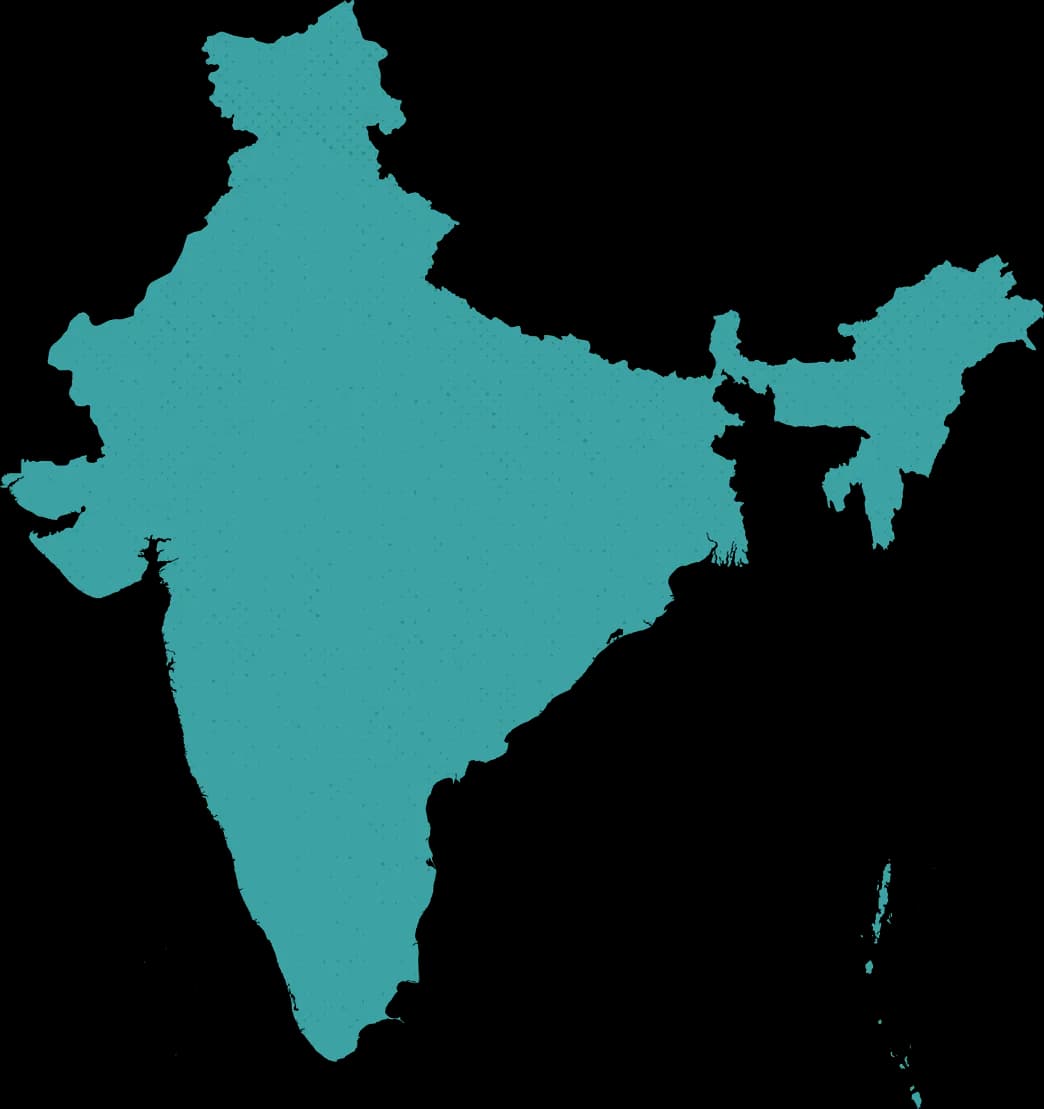 India Map, Regions, Landmarks, Geography, Cities PNG