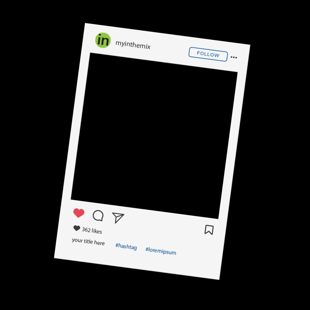 Instagram Frame, Visual Storytelling, User Engagement, Personalized Layout, Social Media PNG