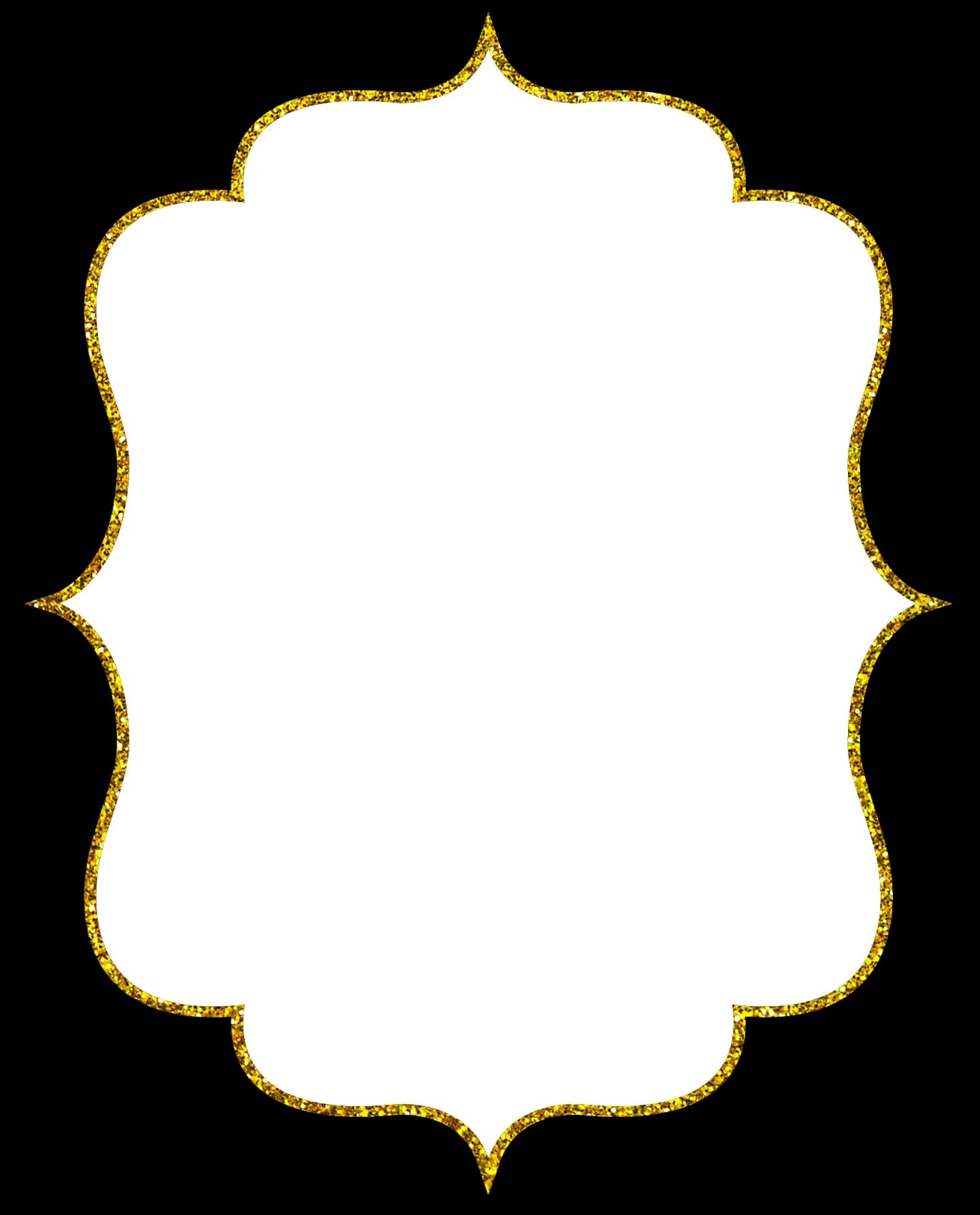 Invitation Gold Frame, Decorative Edge, Elegant Border, Festive Occasion, Luxurious Finish PNG