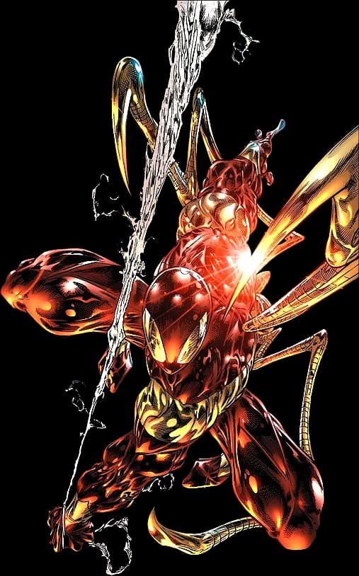 Iron Spiderman PNG Picture