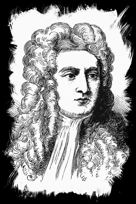 Isaac Newton, Optics, Calculus, Gravity, Physics PNG