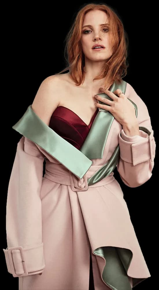 Jessica Chastain, Producer, Hollywood, Award-Winning, Advocate PNG