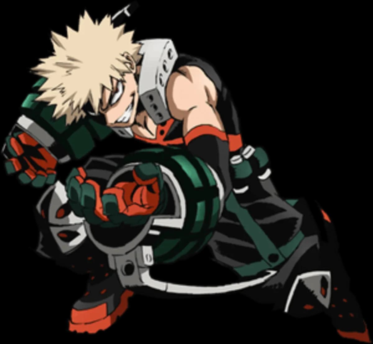 Katsuki Bakugo, Prodigy, Explosive, Fiery, Competitive PNG