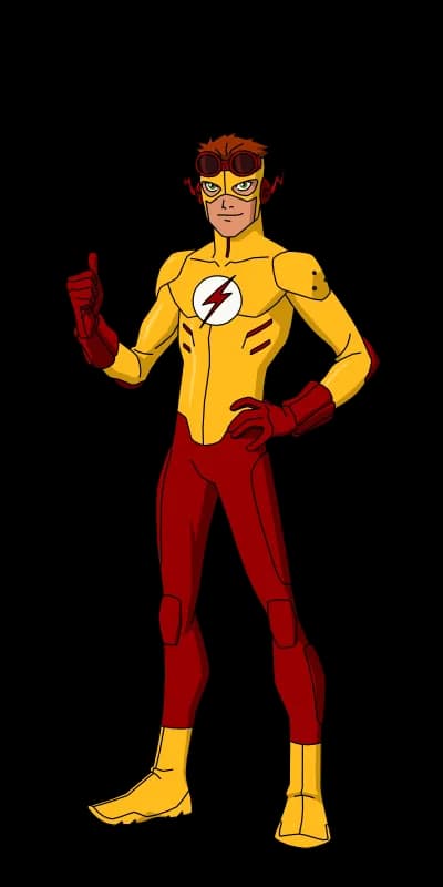 Kid Flash PNG Transparent Image