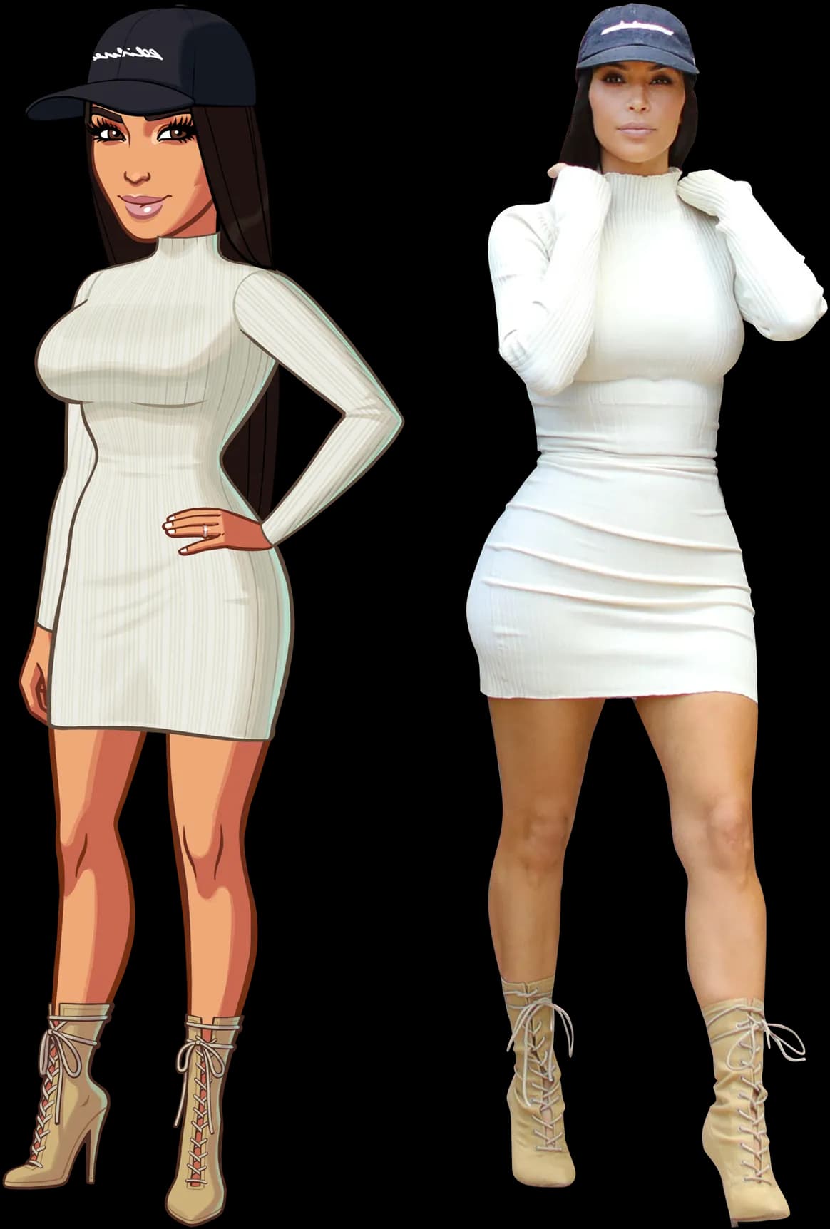 Kim Kardashian, Philanthropist, Influencer, Reality Star, Businesswoman PNG