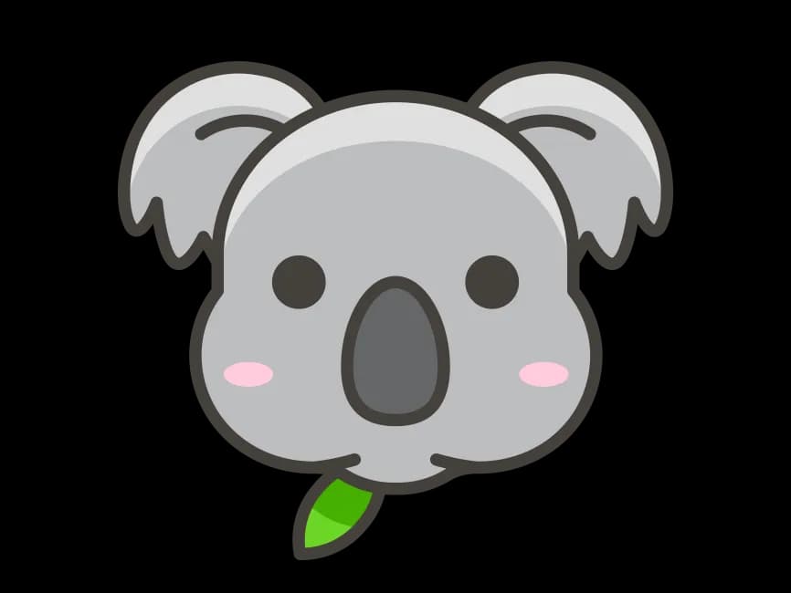 Koala-Face-PNG-File