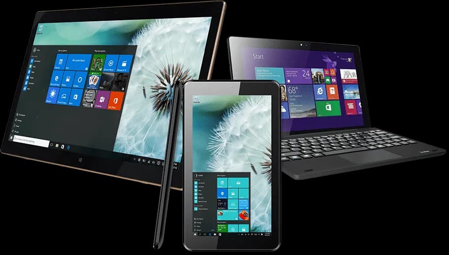 Laptop-Top-View-Transparent-Background