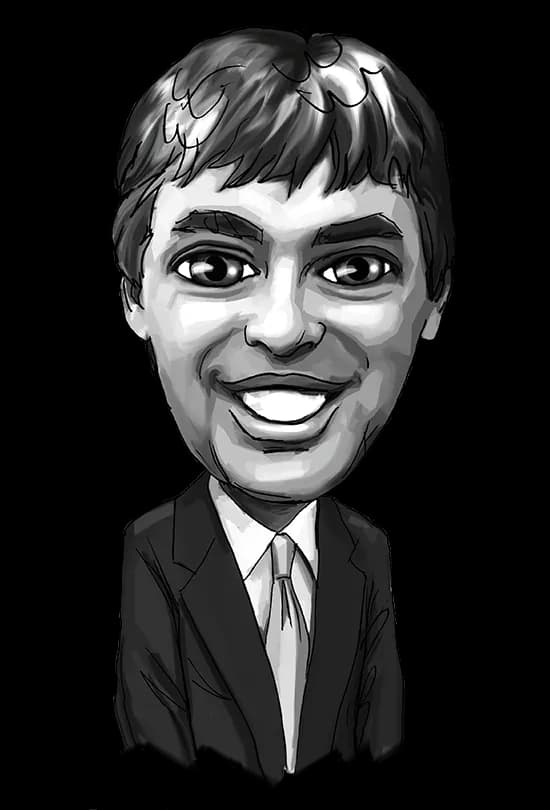 Larry Page, Google Co-Founder, Silicon Valley, Tech Innovator, Philanthropist PNG