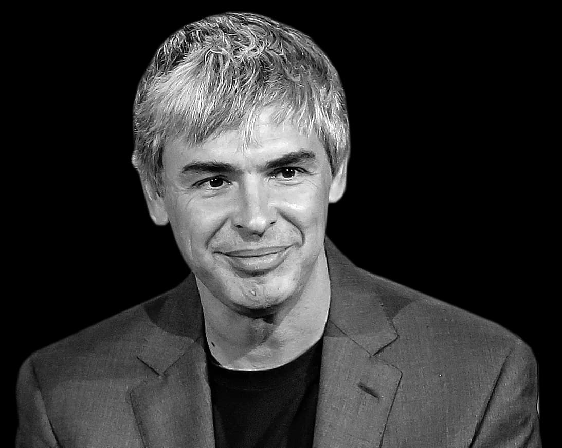 Larry Page, Google Co-founder, Computer Scientist, Visionary Leader, Tech Innovator PNG