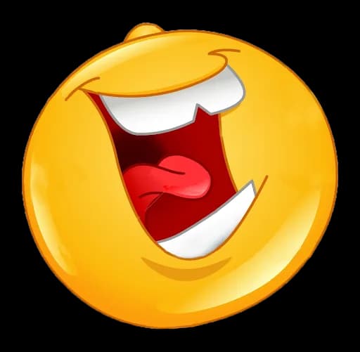 Laughter Emoji, Fun, Smile, Joy, Cheer PNG