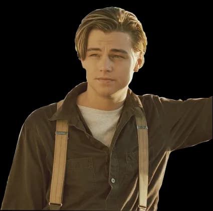 Leonardo DiCaprio PNG Transparent Image