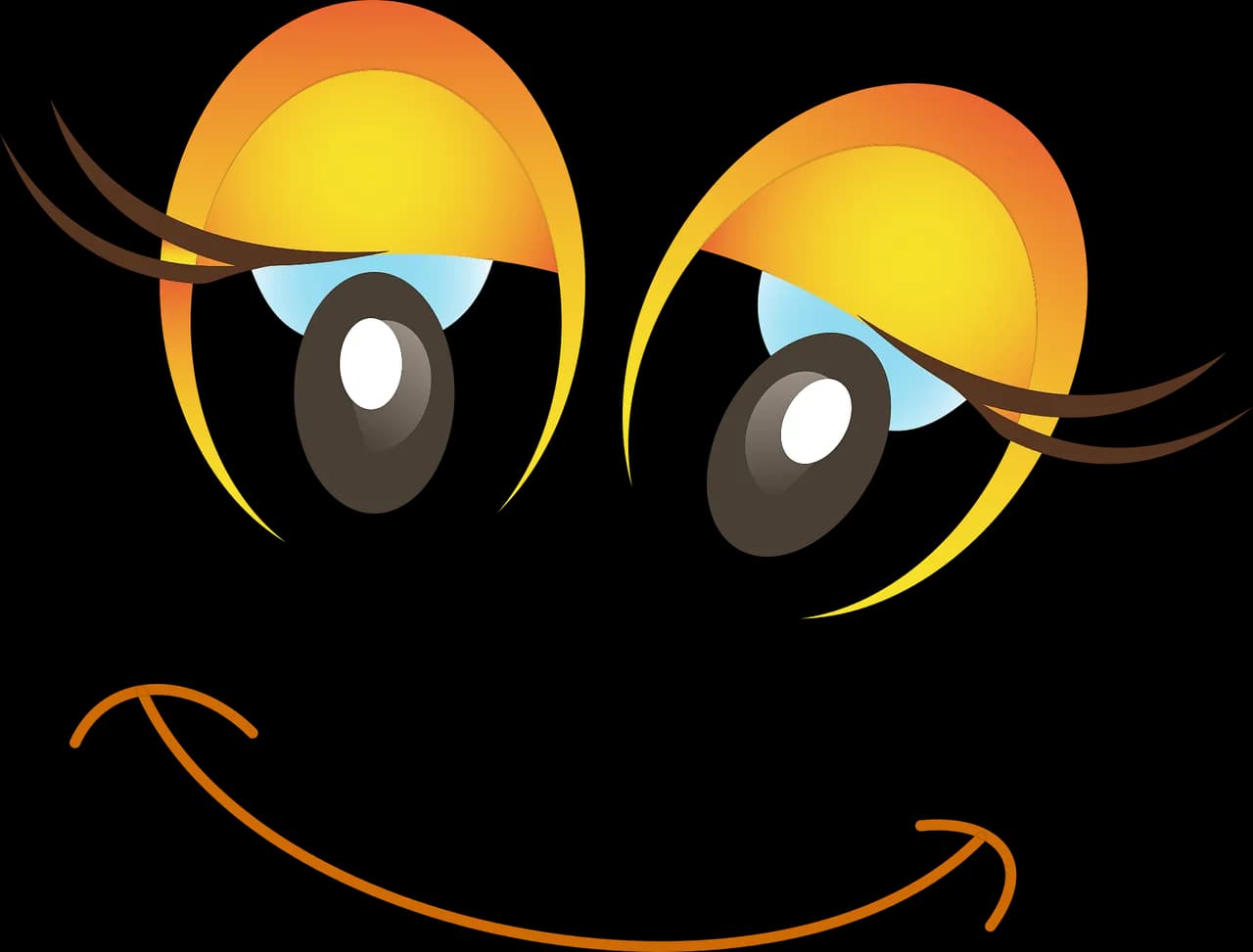 Line-Face-PNG-Image