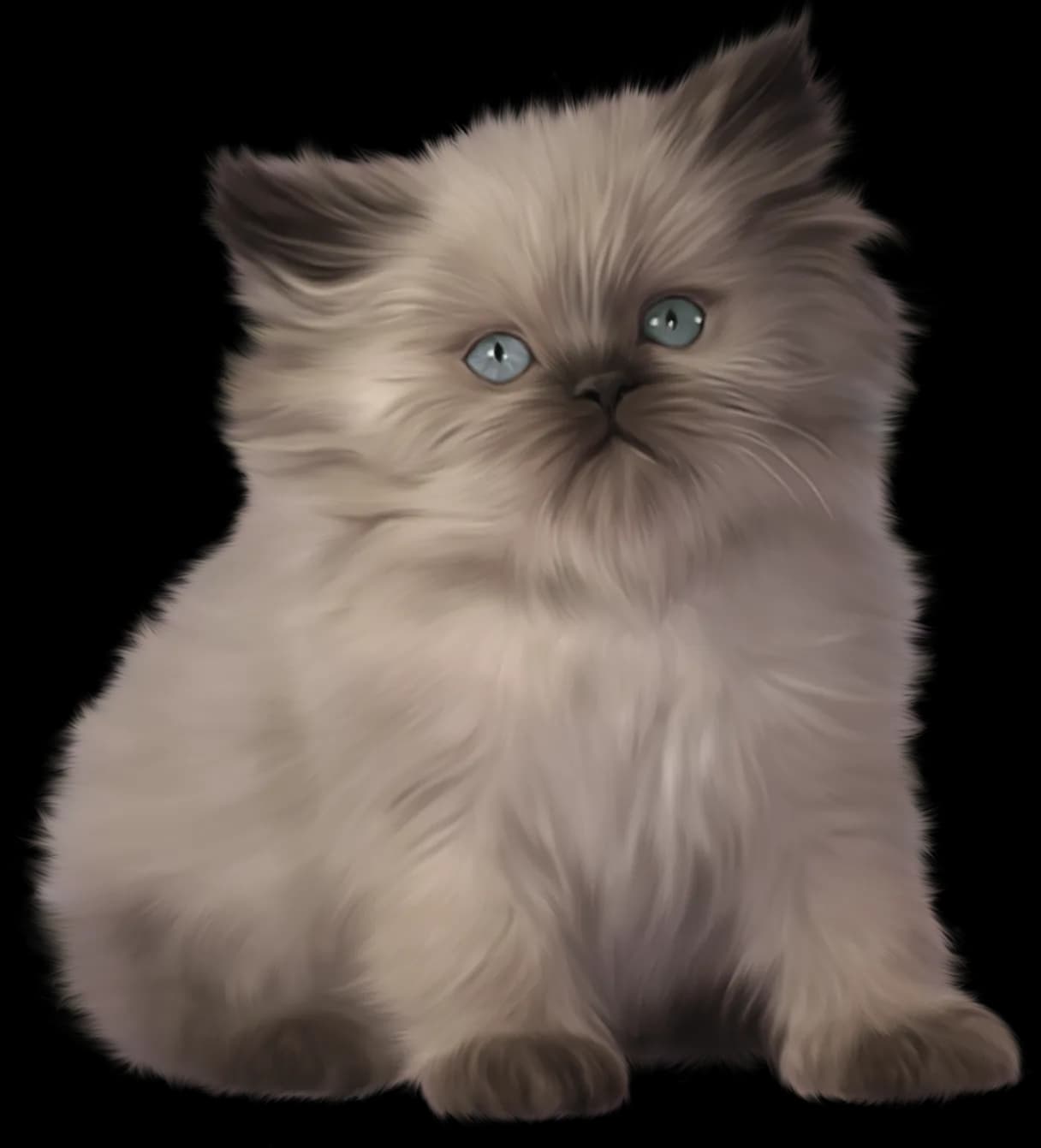 Little Kitten, Meow, Whiskers, Purring, Furry PNG