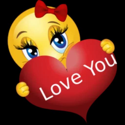Love Emoji, Sweetness, Romance, Heart, Affection PNG