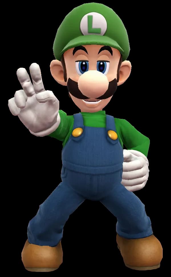 Luigi-Transparent-Background