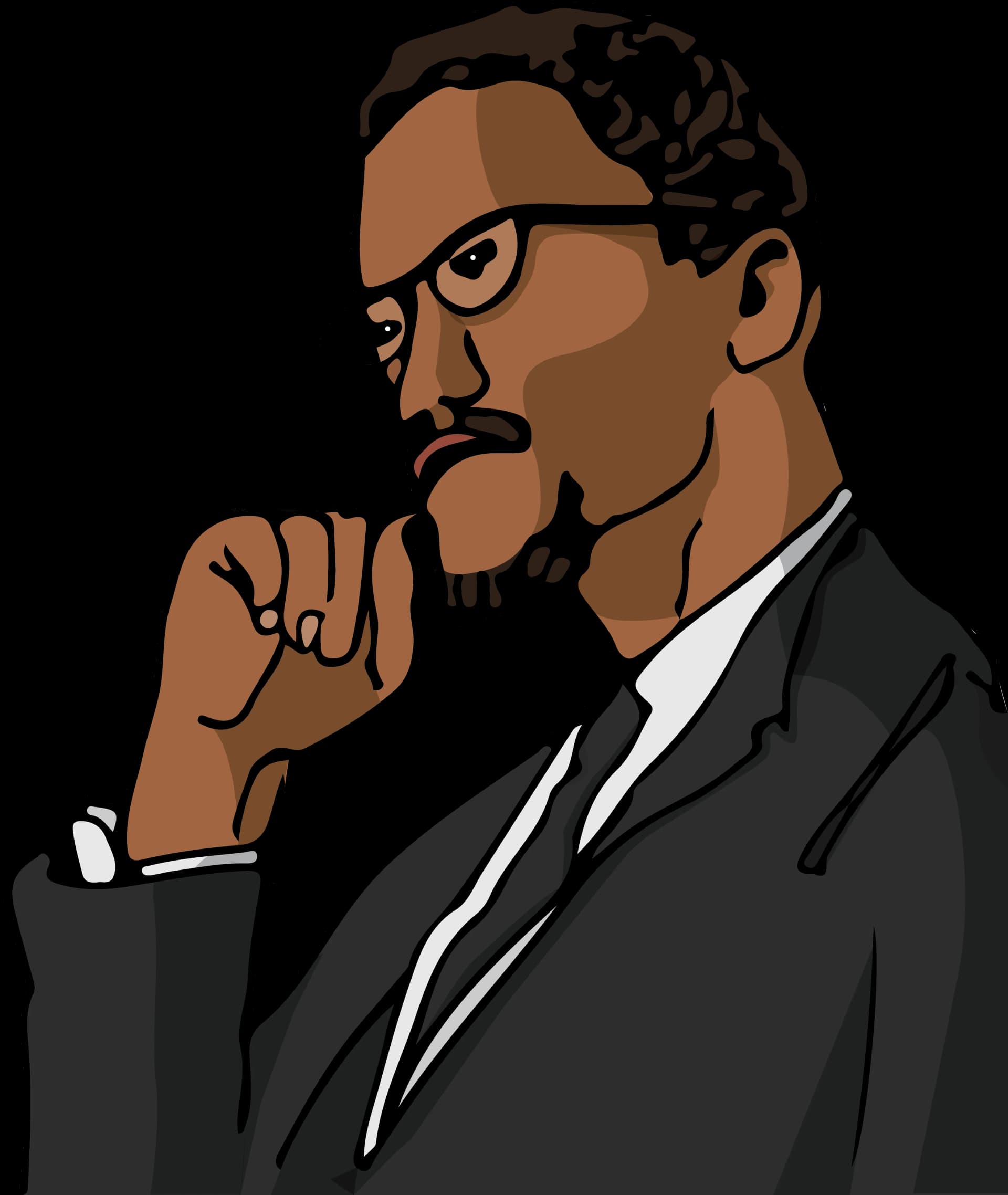 Malcolm X, Legacy, Empowerment, Justice, Leadership PNG