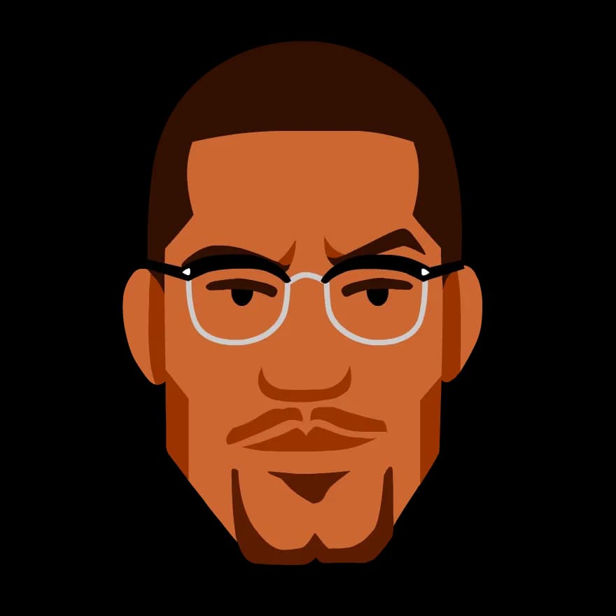Malcolm-X-PNG-Transparent