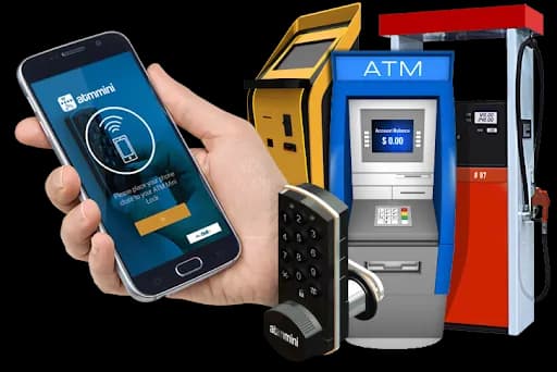 Mini ATM, Compact Device, Cash Withdrawal, Banking, Card Reader PNG
