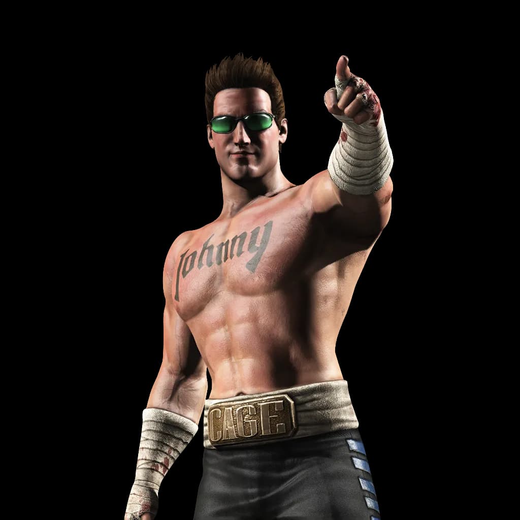 Mortal Kombat Johnny Cage Transparent PNG