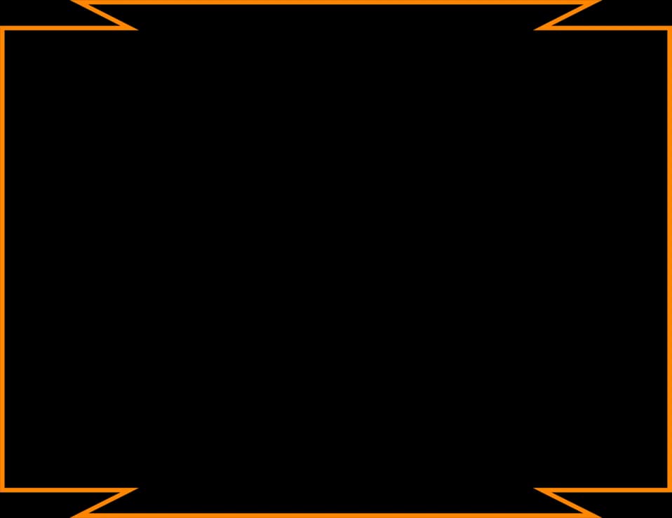Orange-Border-Frame-Transparent-PNG