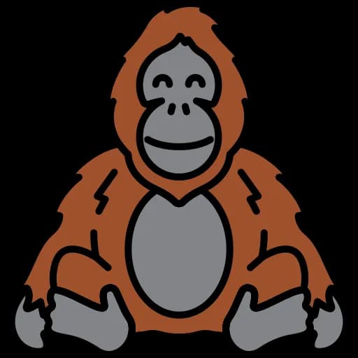 Orangutan, Endangered, Forest, Habitat, Intelligence PNG