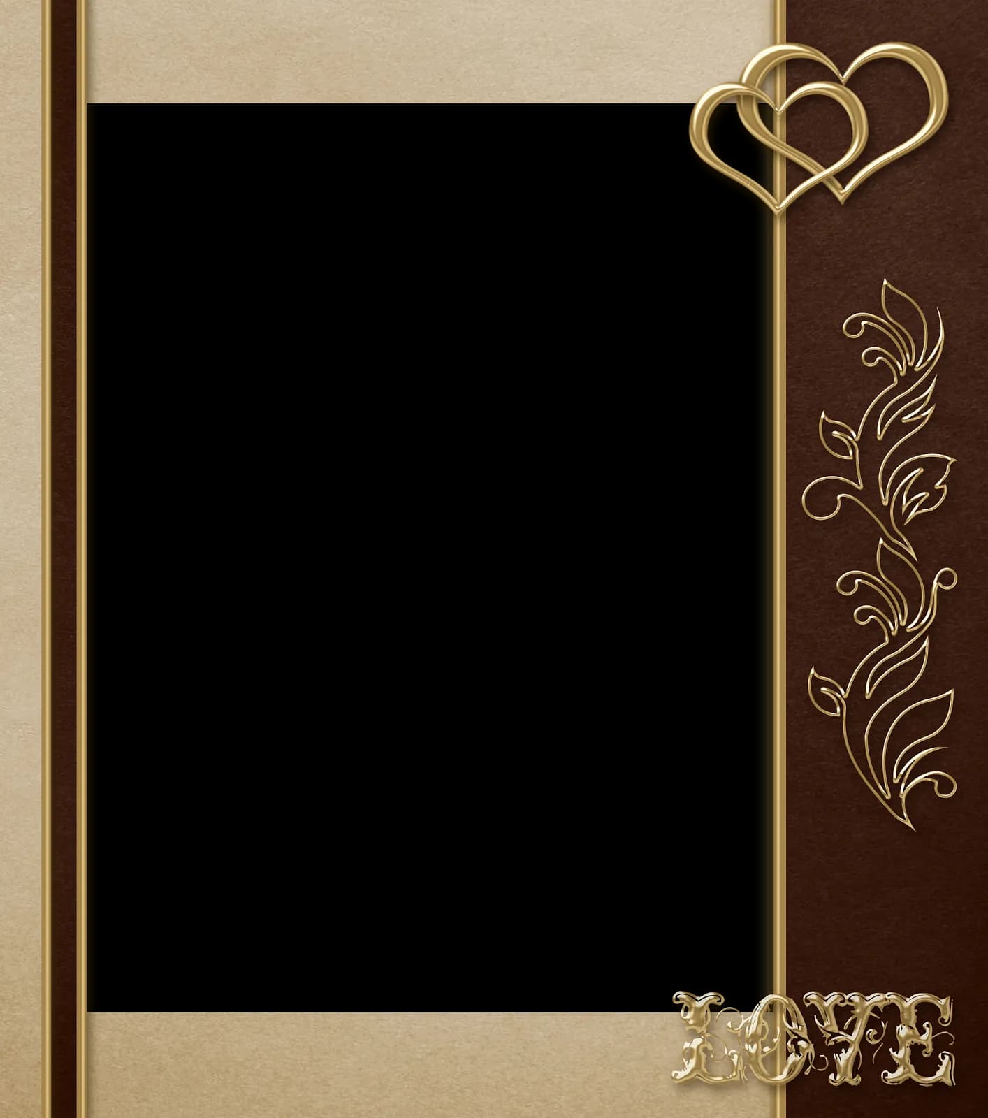 Photo-Brown-Frame-PNG-File