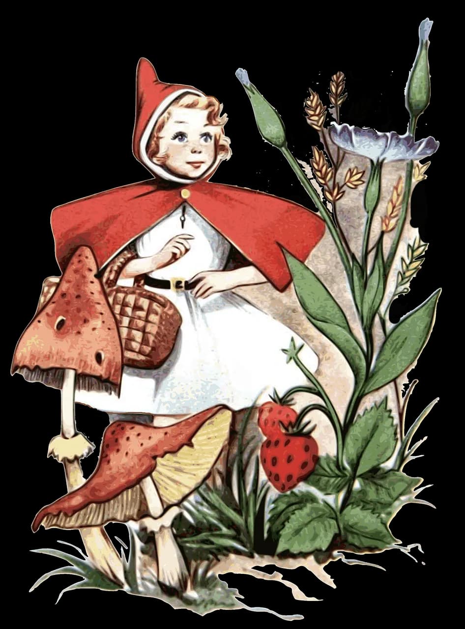 Red-Riding-Hood-PNG-HD-Isolated