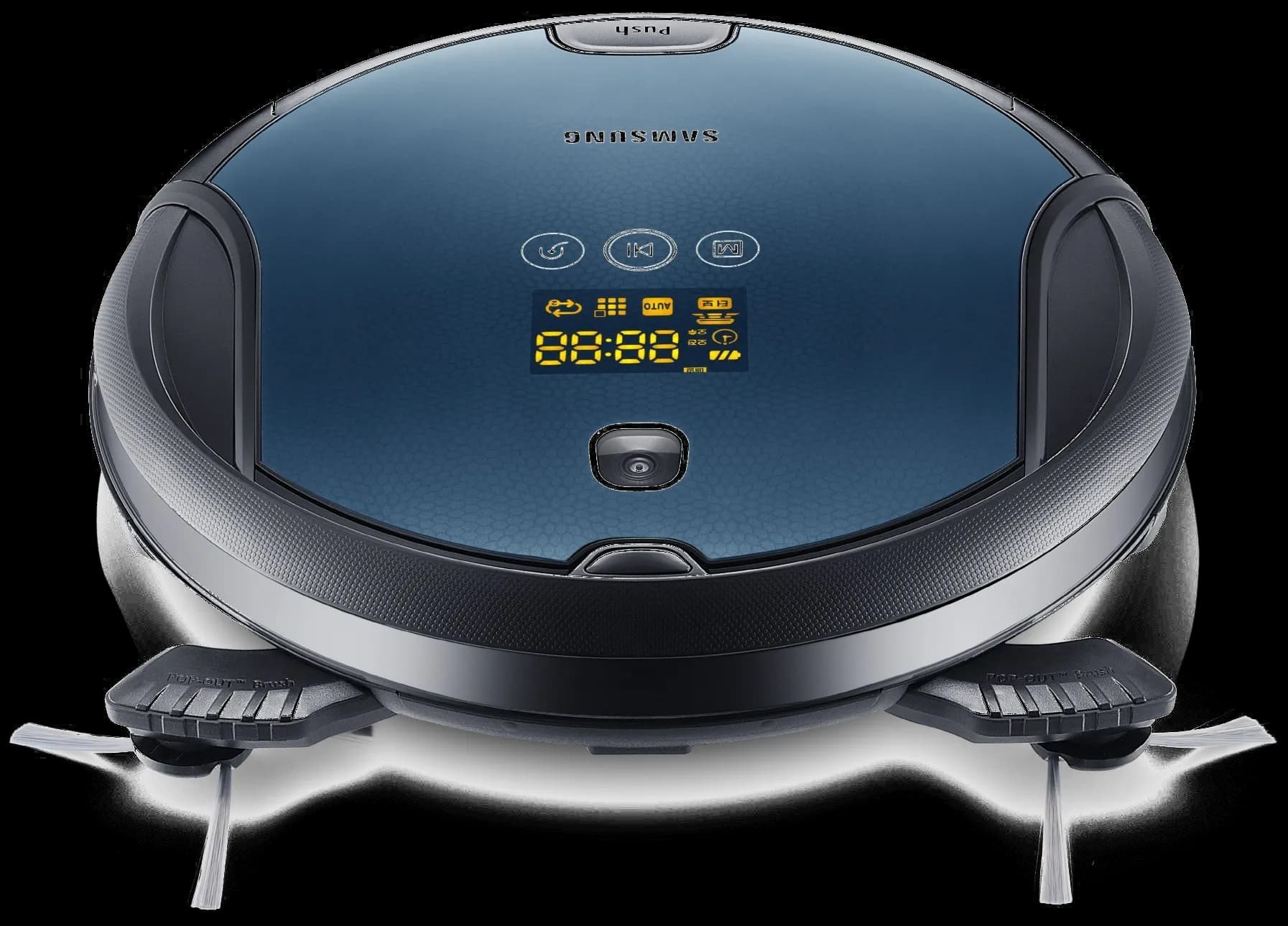 Robotic Vacuum Cleaner, Automated Floor Care, Intelligent Dust Collector, Efficient Home Appliance, Self-Navigating Cleaner PNG