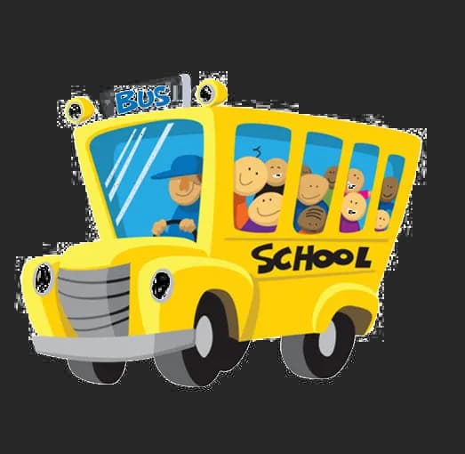 School Bus, Route, Yellow, Children, Transportation PNG