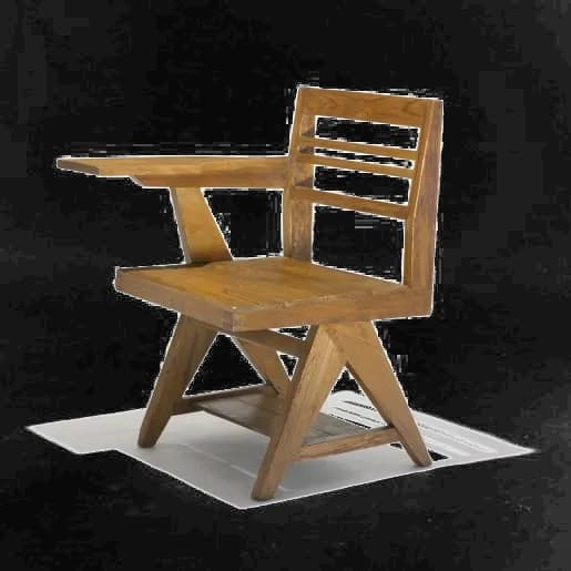 Scissors Chair, Stylish Decor, Modern Furniture, Unique Seating, Versatile Chair PNG