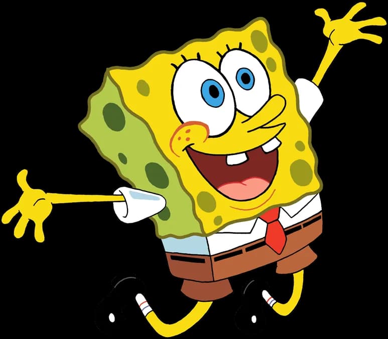 Spongebob-Running-PNG