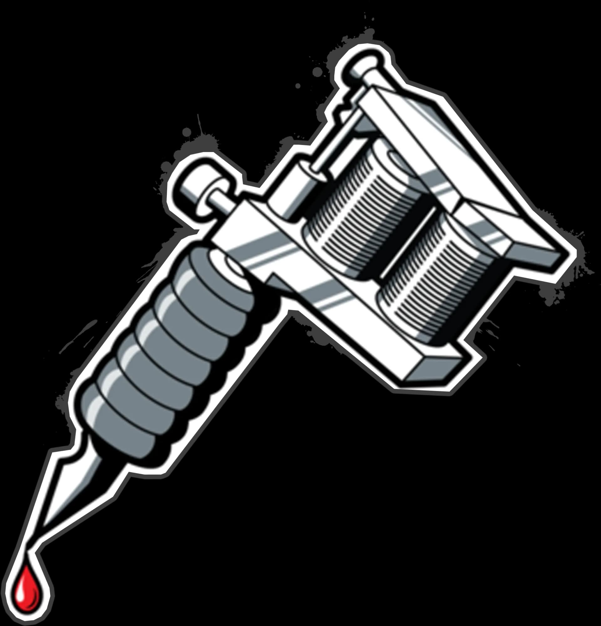 Tattoo Machine Gun, Tattooing, Needle, Ink, Gun PNG