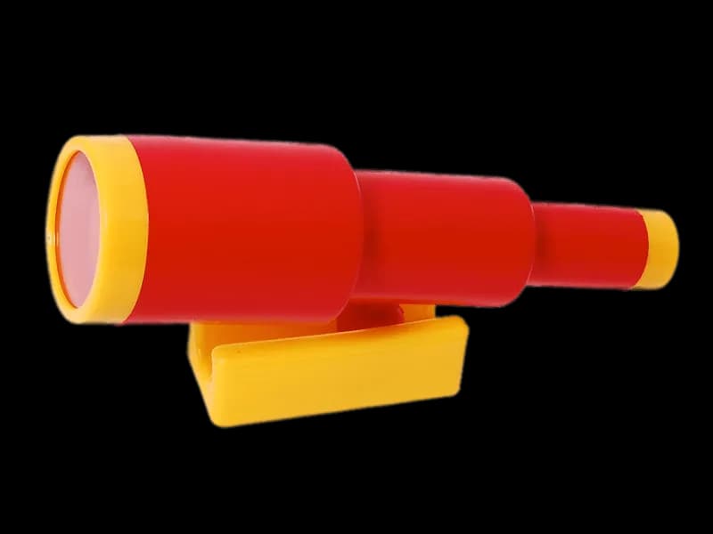 Telescope-Transparent-Isolated-Background