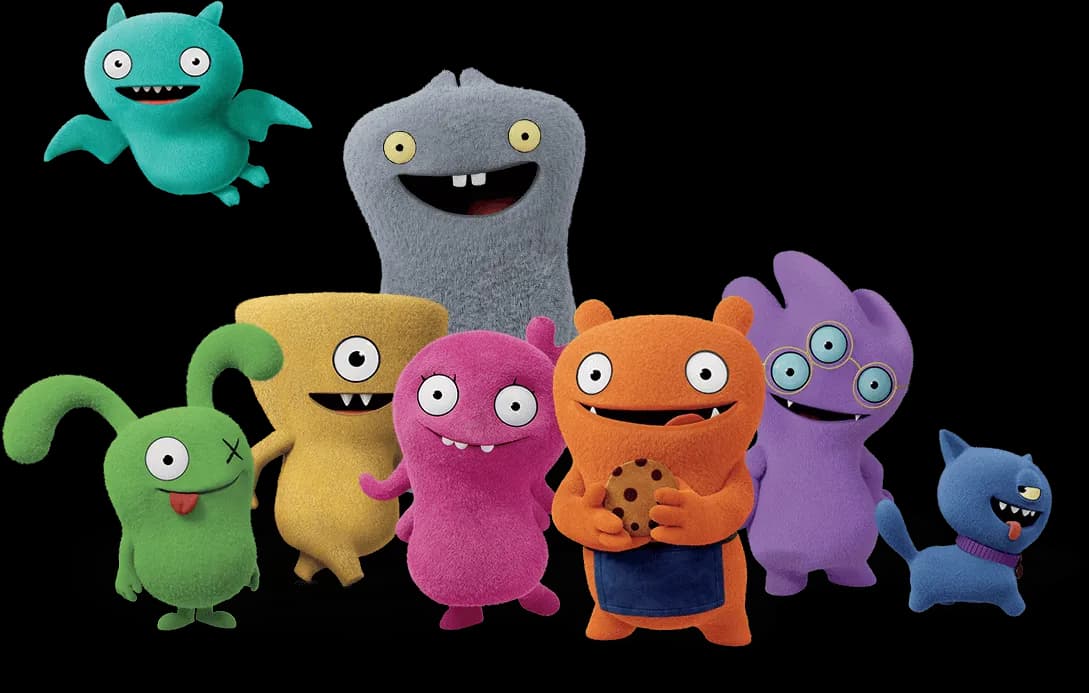 UglyDolls, Plush, Cute, Adventure, Unique PNG