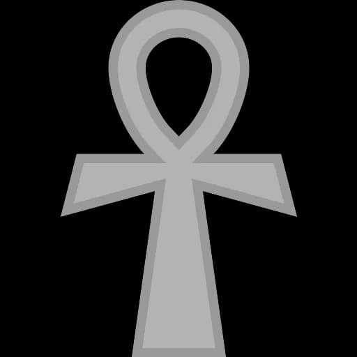 Vector Ankh, Life Force, Ancient Symbol, Cultural Heritage, Mystical Emblem PNG