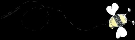 Vector-Bee-Trail-Path-PNG