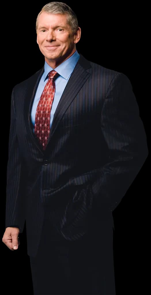 Vince McMahon, CEO, Business, WWE, Promotion PNG