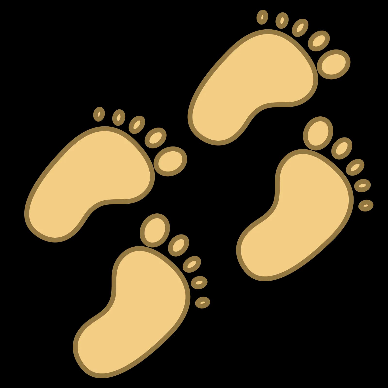 Walking Footprints, Journey, Path, Exploration, Outdoors PNG