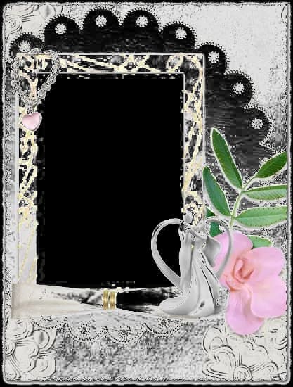 Wedding Frame, Vintage, Elegant, Celebration, Love PNG