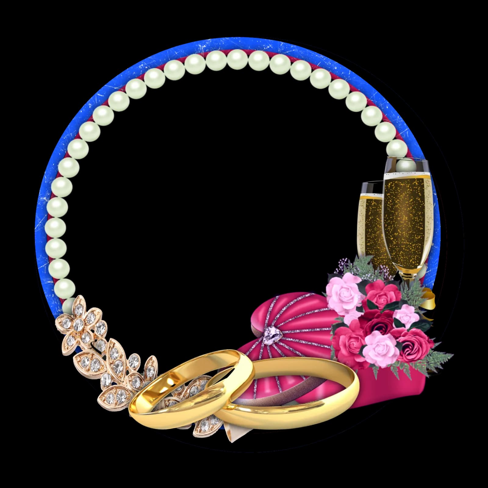 Wedding-Frame-PNG-Isolated-Image