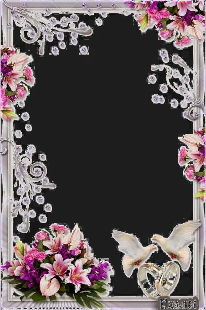 Wedding-Frame-PNG-Transparent-Background