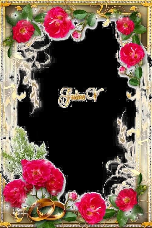 Wedding-Frame-PNG-Transparent