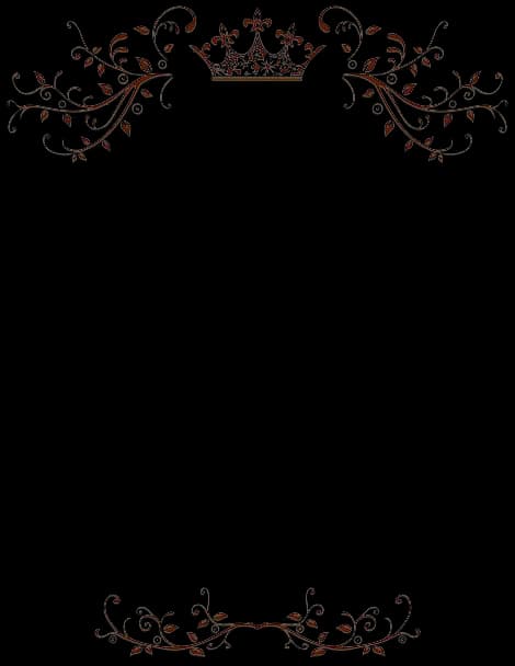 Wedding Invitation Border, Decorative Trim, Elegant Frame, Fancy Border, Lace Detail PNG