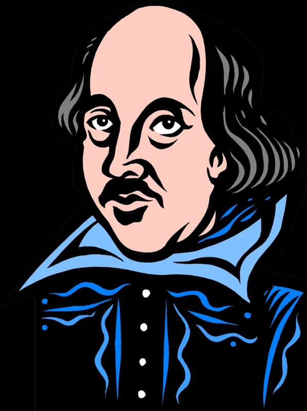 William Shakespeare, Tragedy, Elizabethan, Poet, Bard PNG