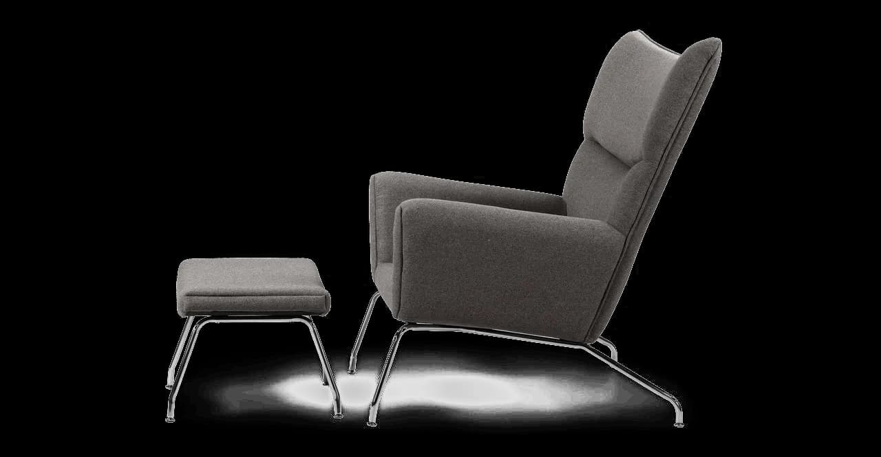 Wing Chair, Furniture, Vintage, Armrests, Cozy PNG