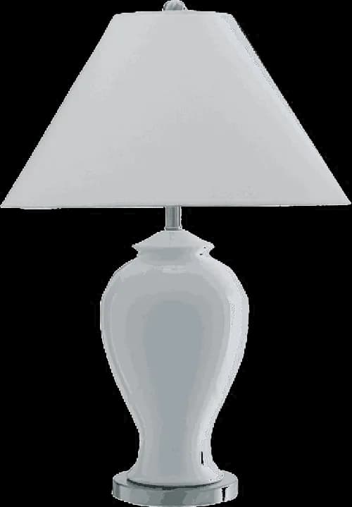 Ceramic Lamp, Decorative Piece, Lighting Fixture, Interior Accent, Home Decor PNG